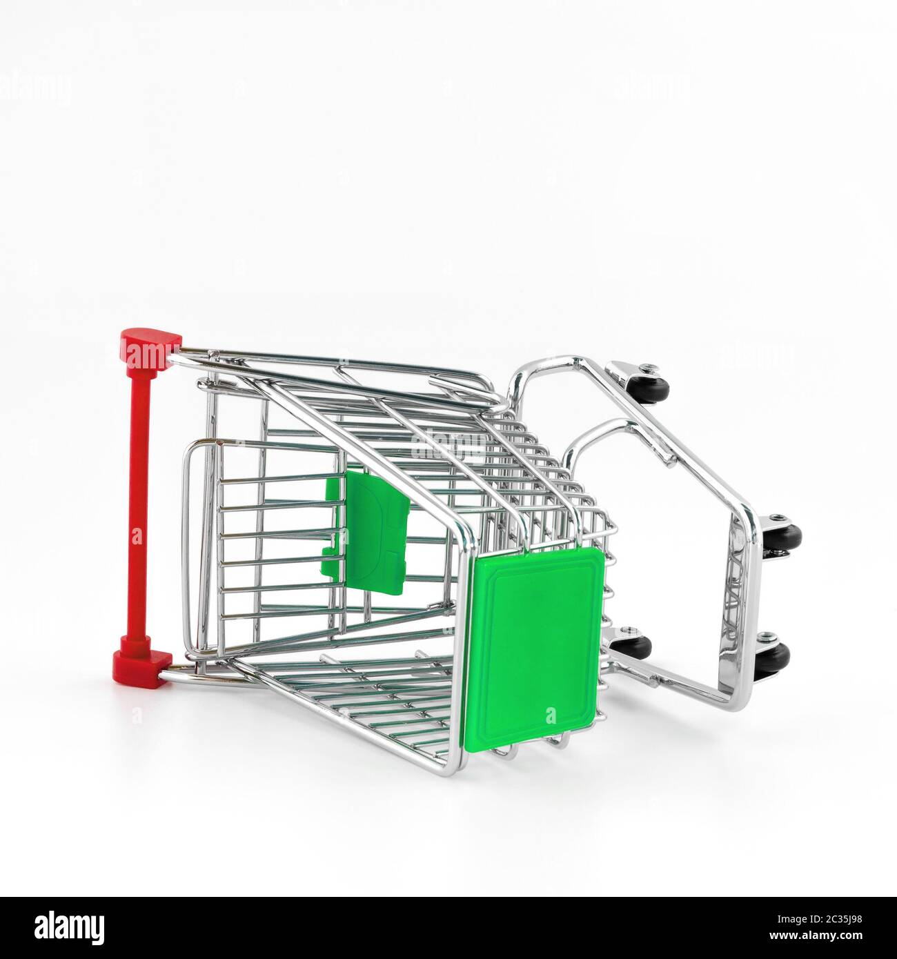 Italian shopping cart Stock Photo