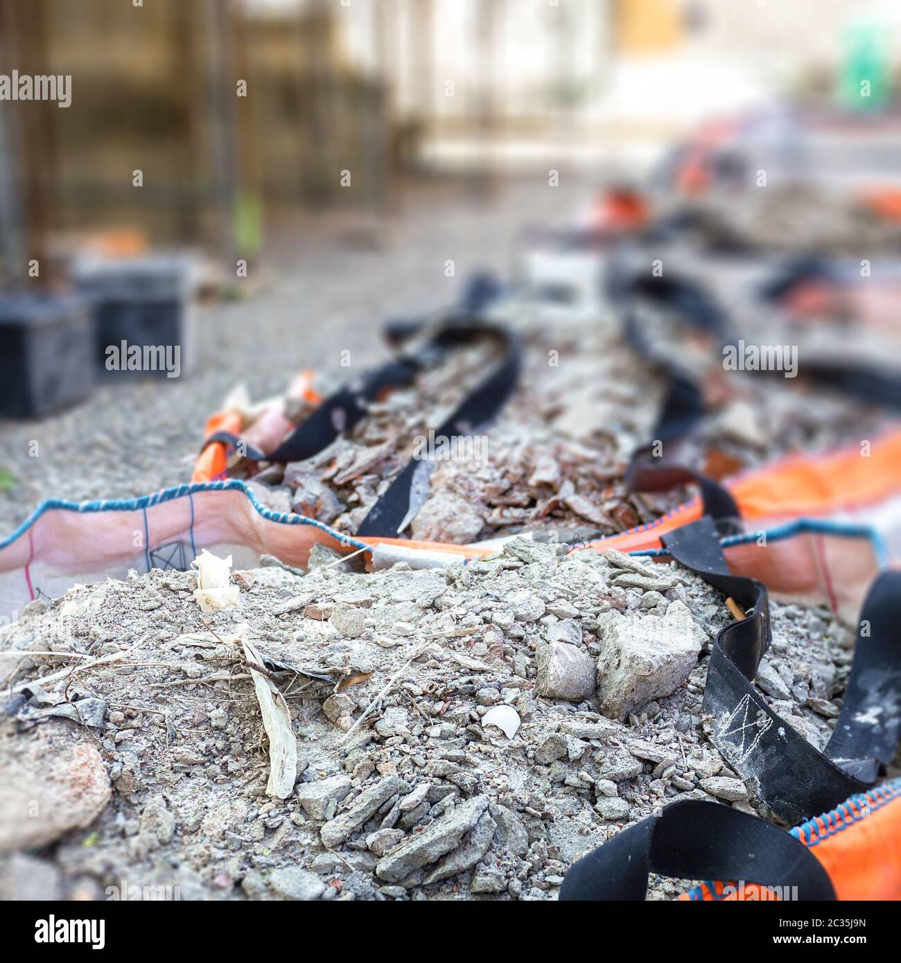 Construction waste recycling hires stock photography and images Alamy