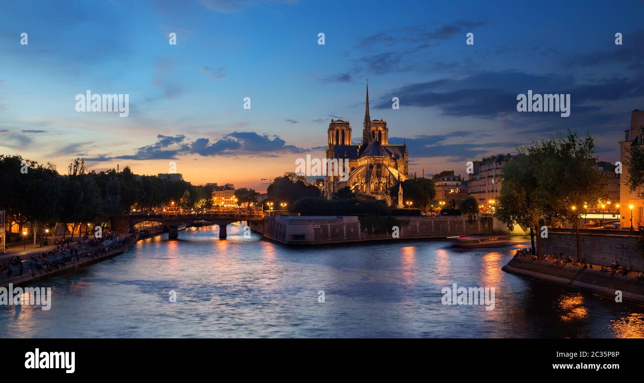 Notre Dame de Paris Stock Photo