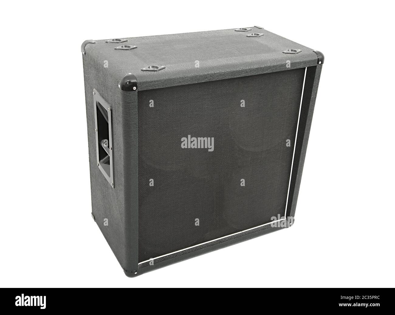 Big guitar amplifier speaker Stock Photo Alamy