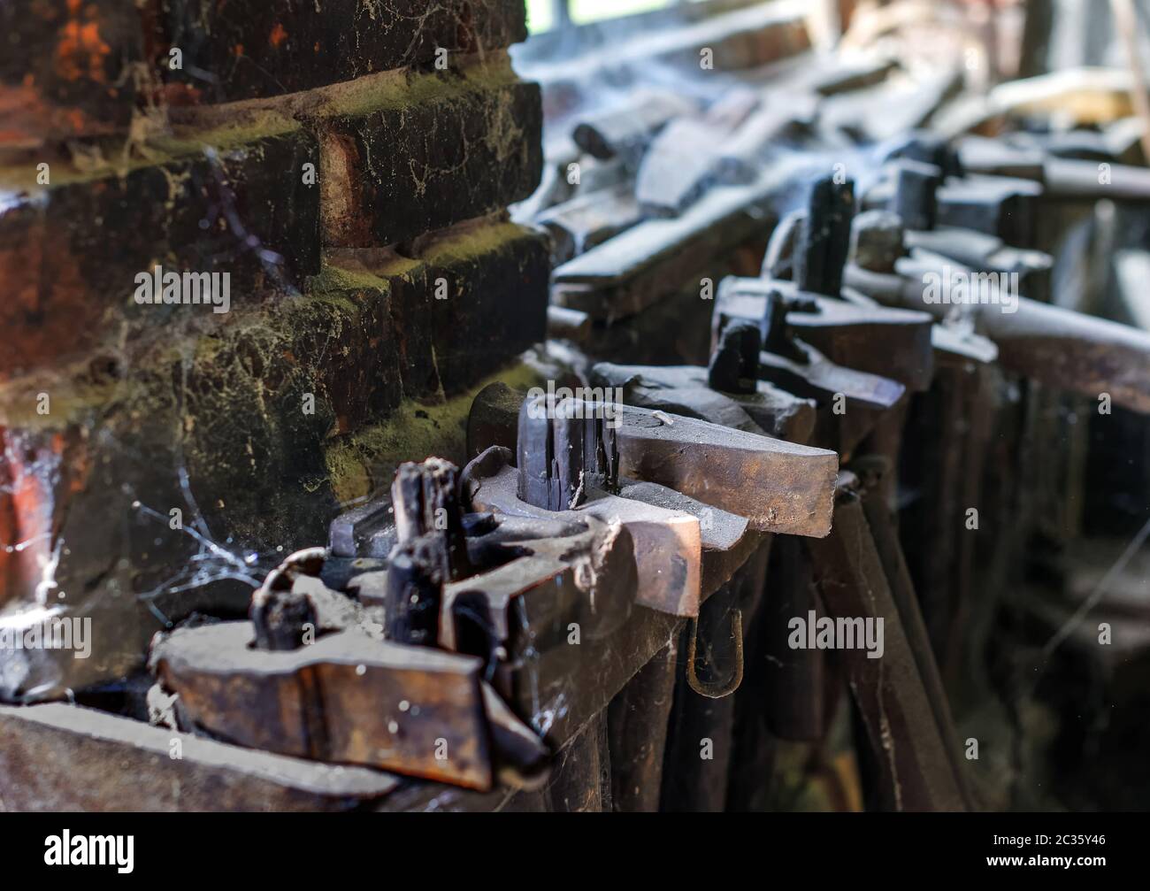 Old Blacksmiths Stock Photo