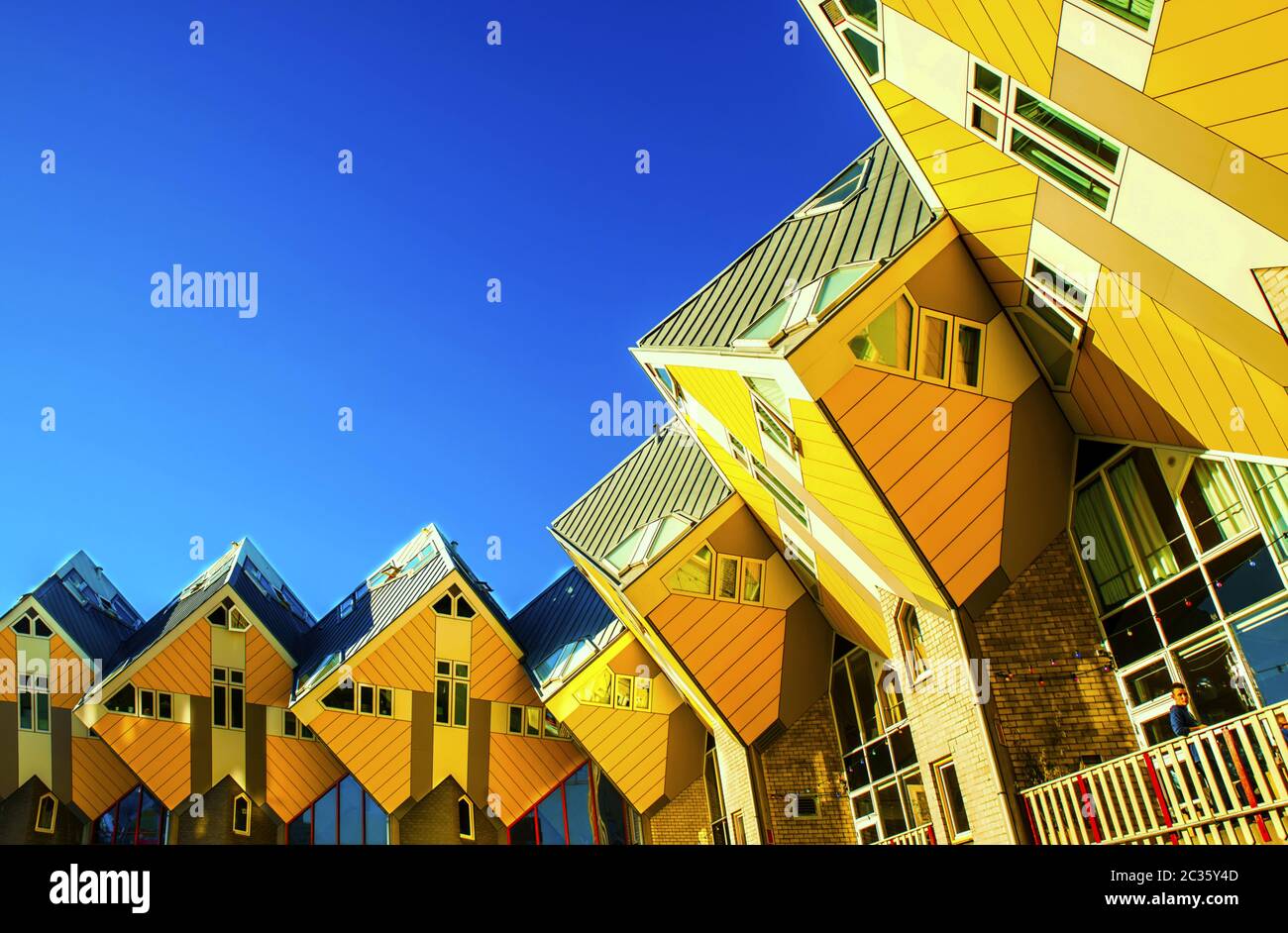 Cube houses Rotterdam Stock Photo