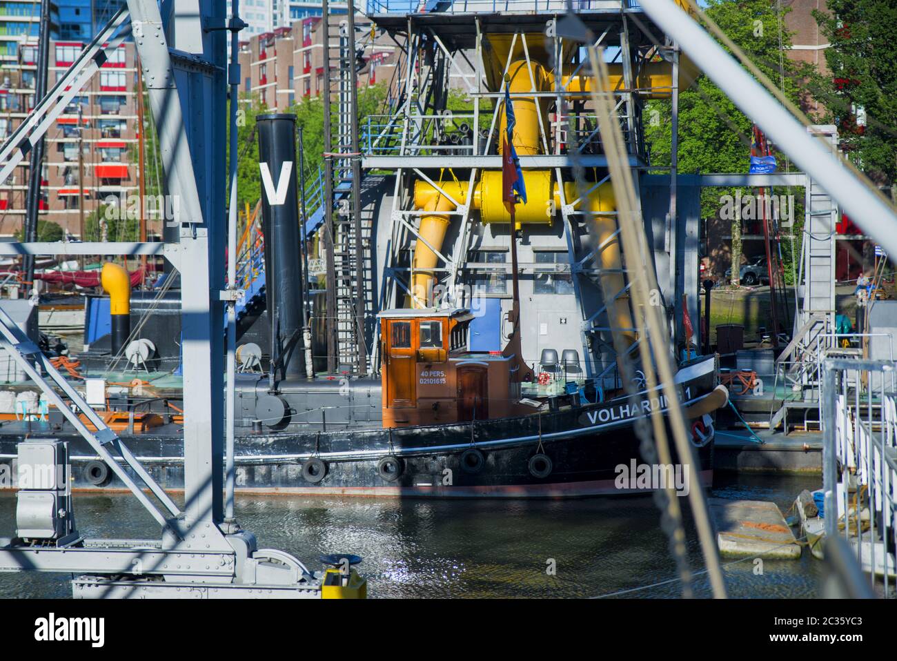 Harbour-Museum, Rotterdam Stock Photo