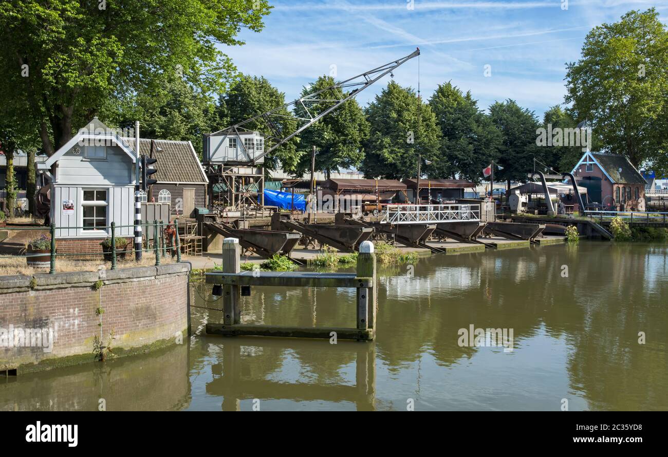 Old Harbour, Rotterdam Stock Photo