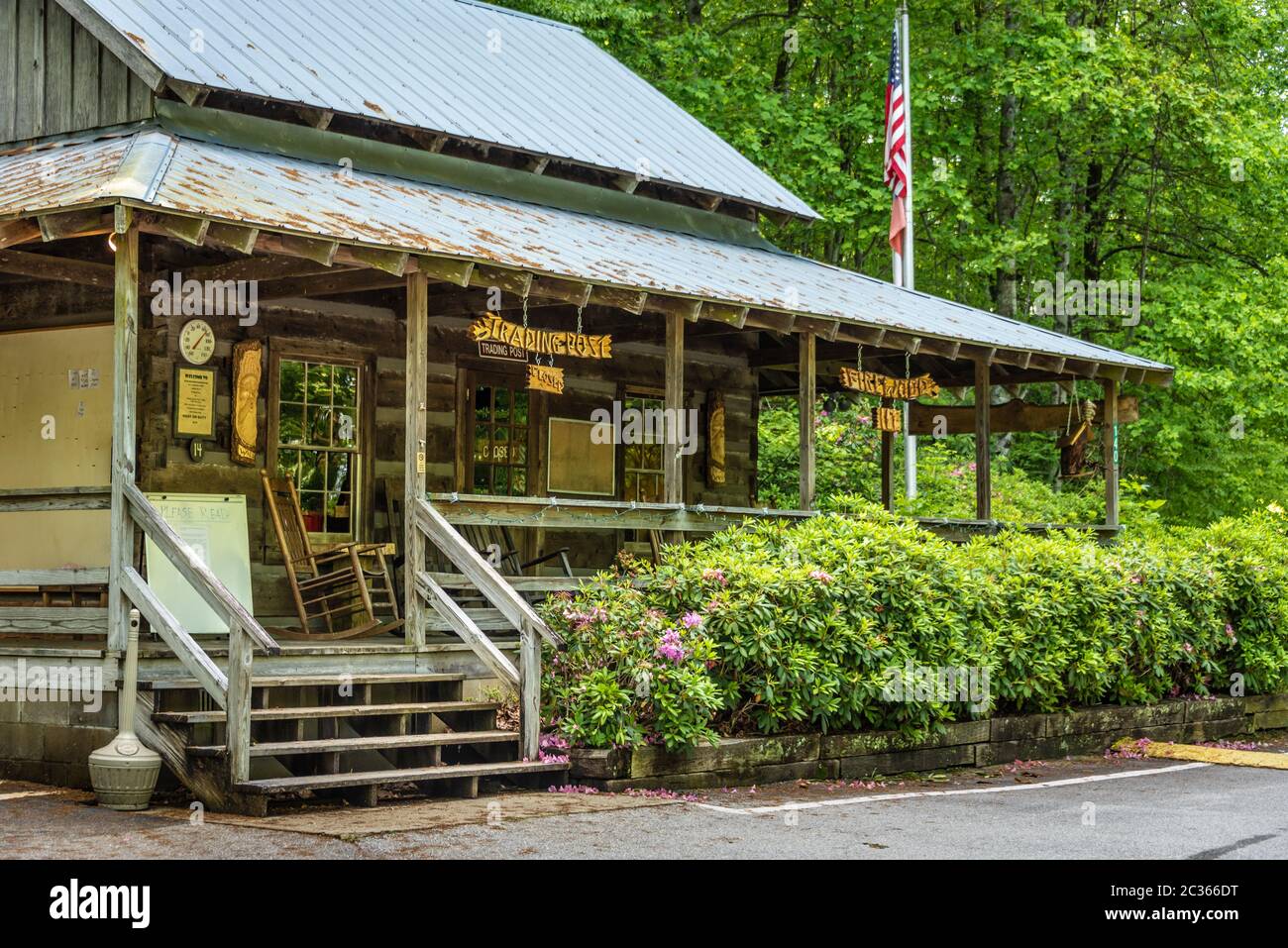Trading Post at Black Rock Mountain State Park in Mountain City, just
