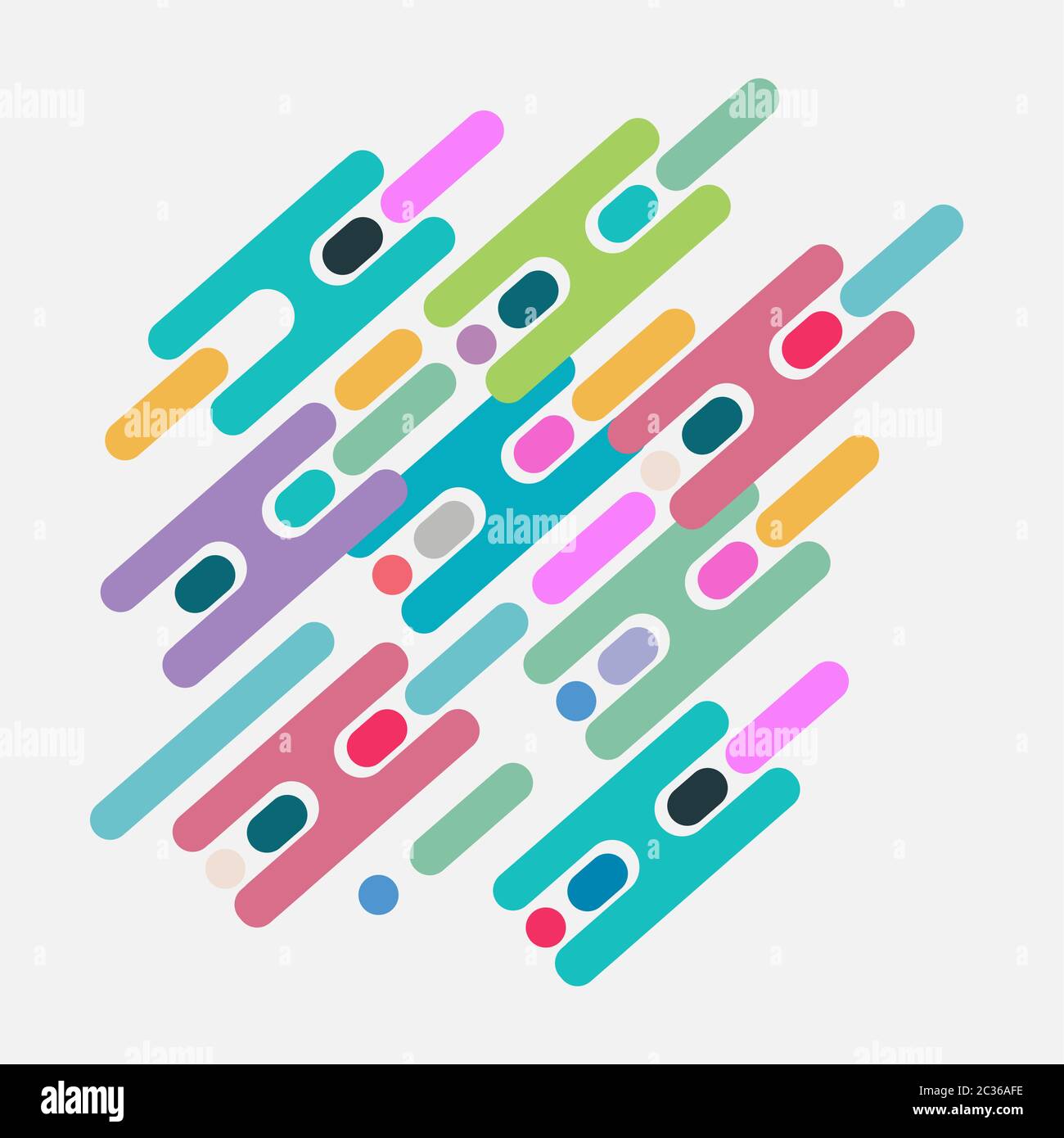 vector random pattern Stock Vector