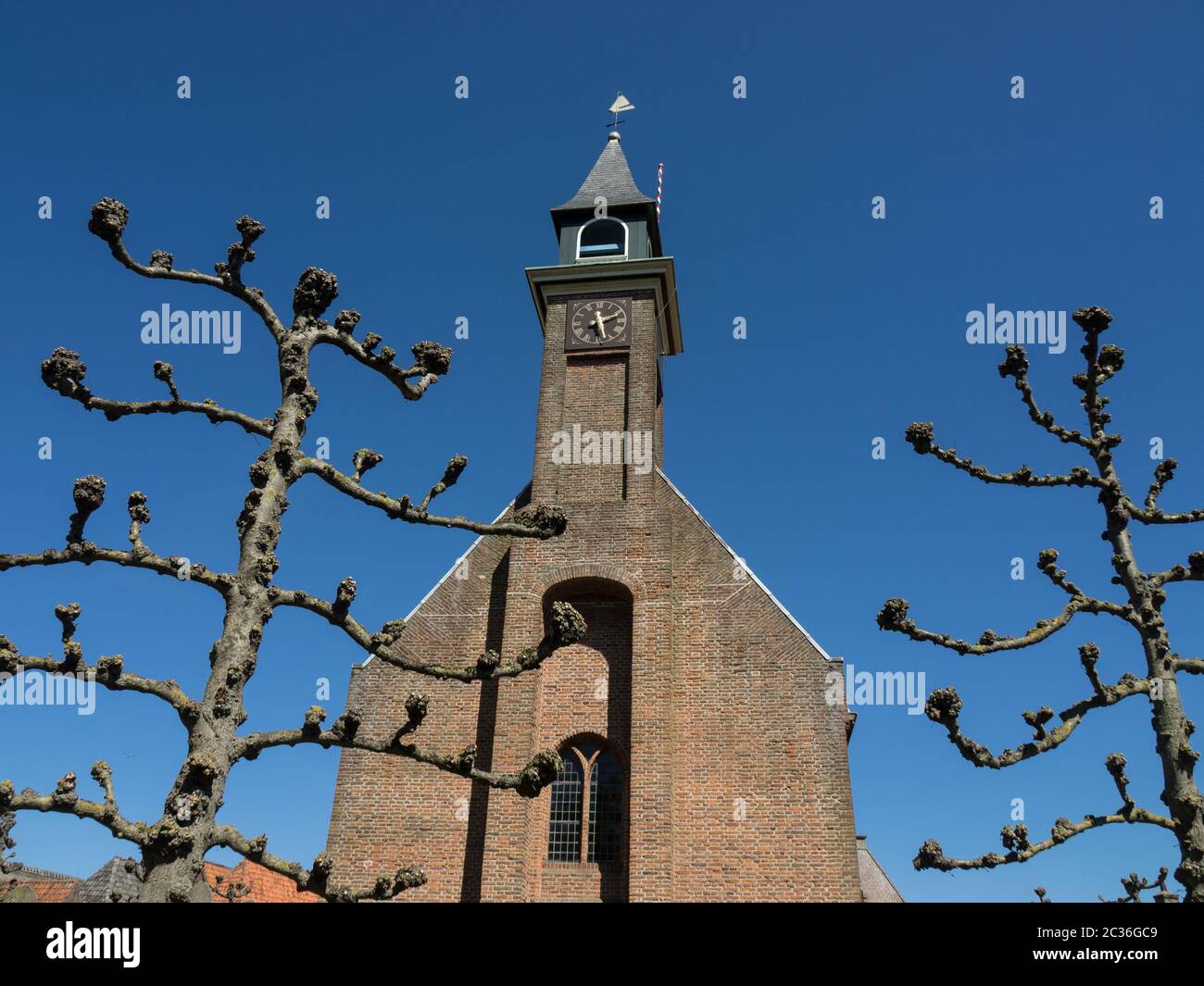 church in holland Stock Photo