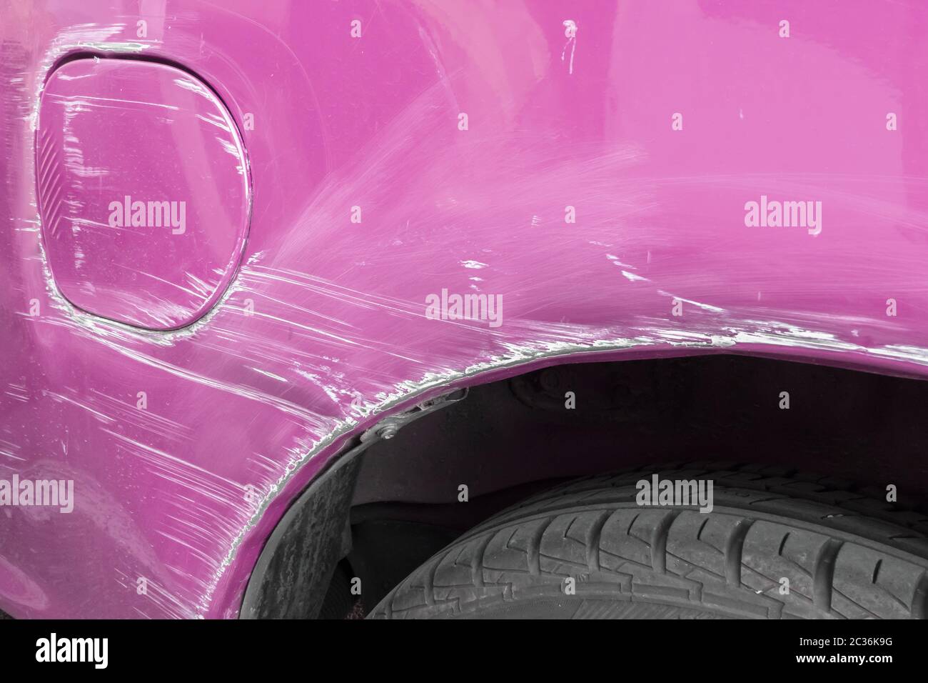 Trying out the viral pink stuff to get rid of the scratches on my car!, the pink stuff on cars