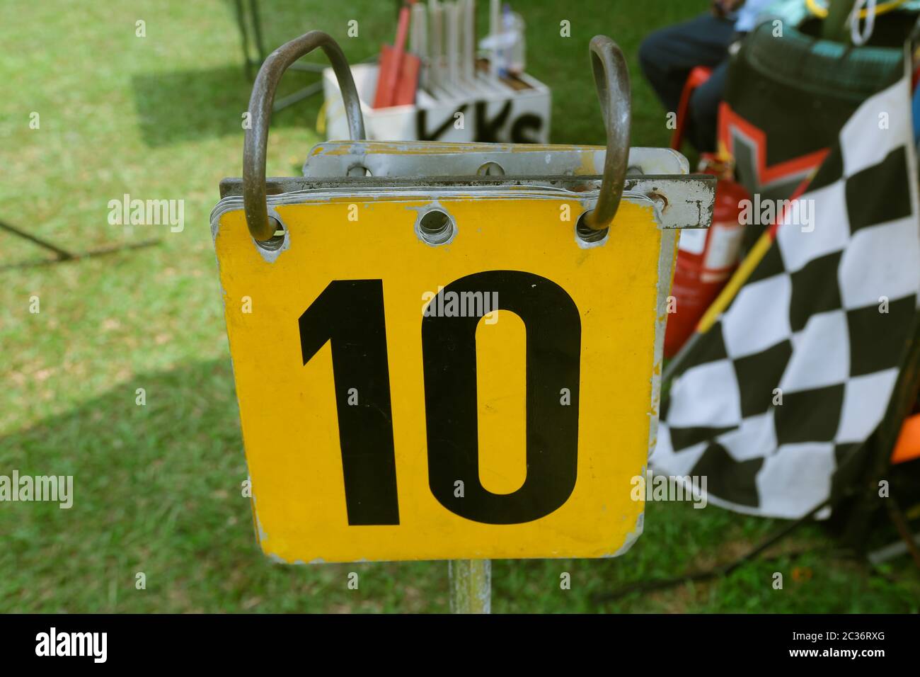 Lap number plate Stock Photo Alamy