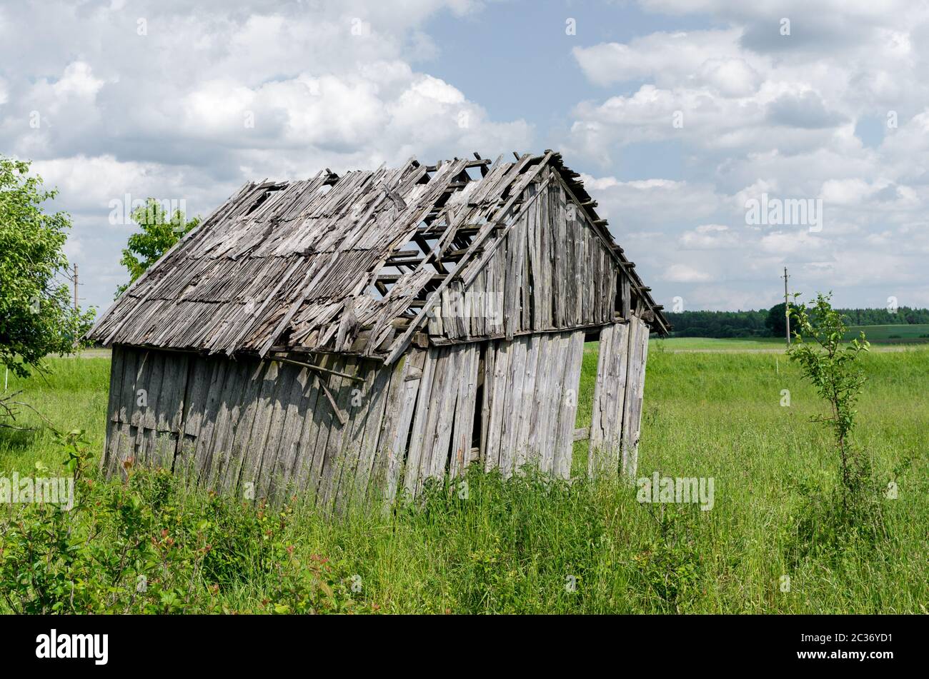 An old abandoned barn in rural depths Stock Photo - Alamy