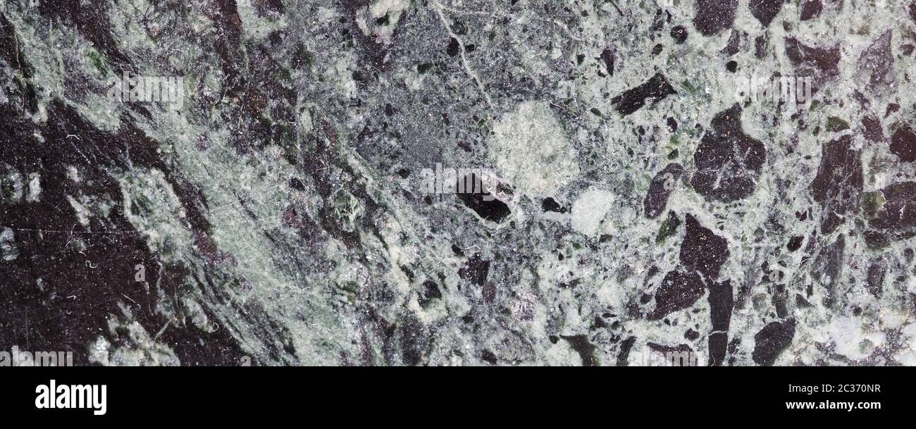 wide black and green marble texture useful as a background Stock Photo ...