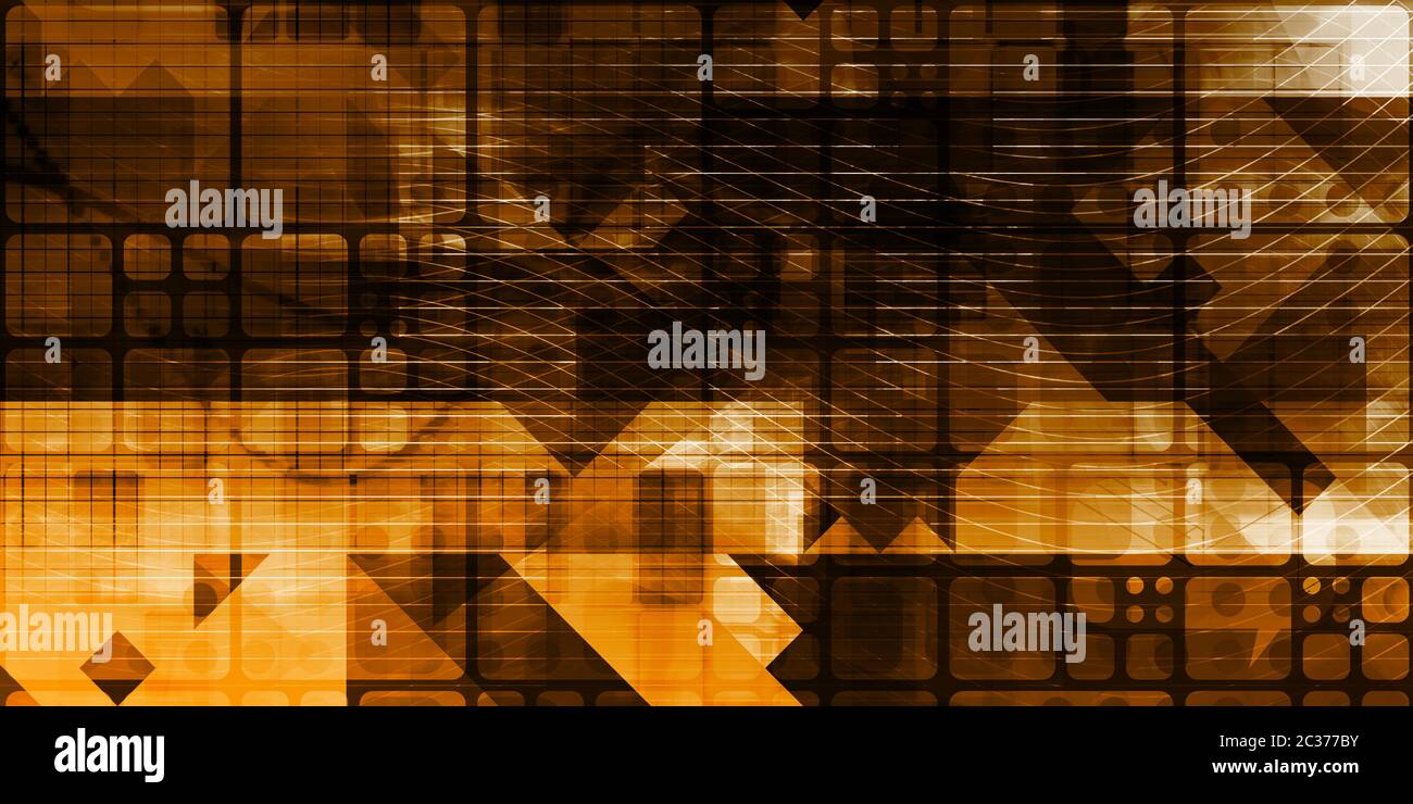 Smartphone Technology Application Development as a Concept Stock Photo