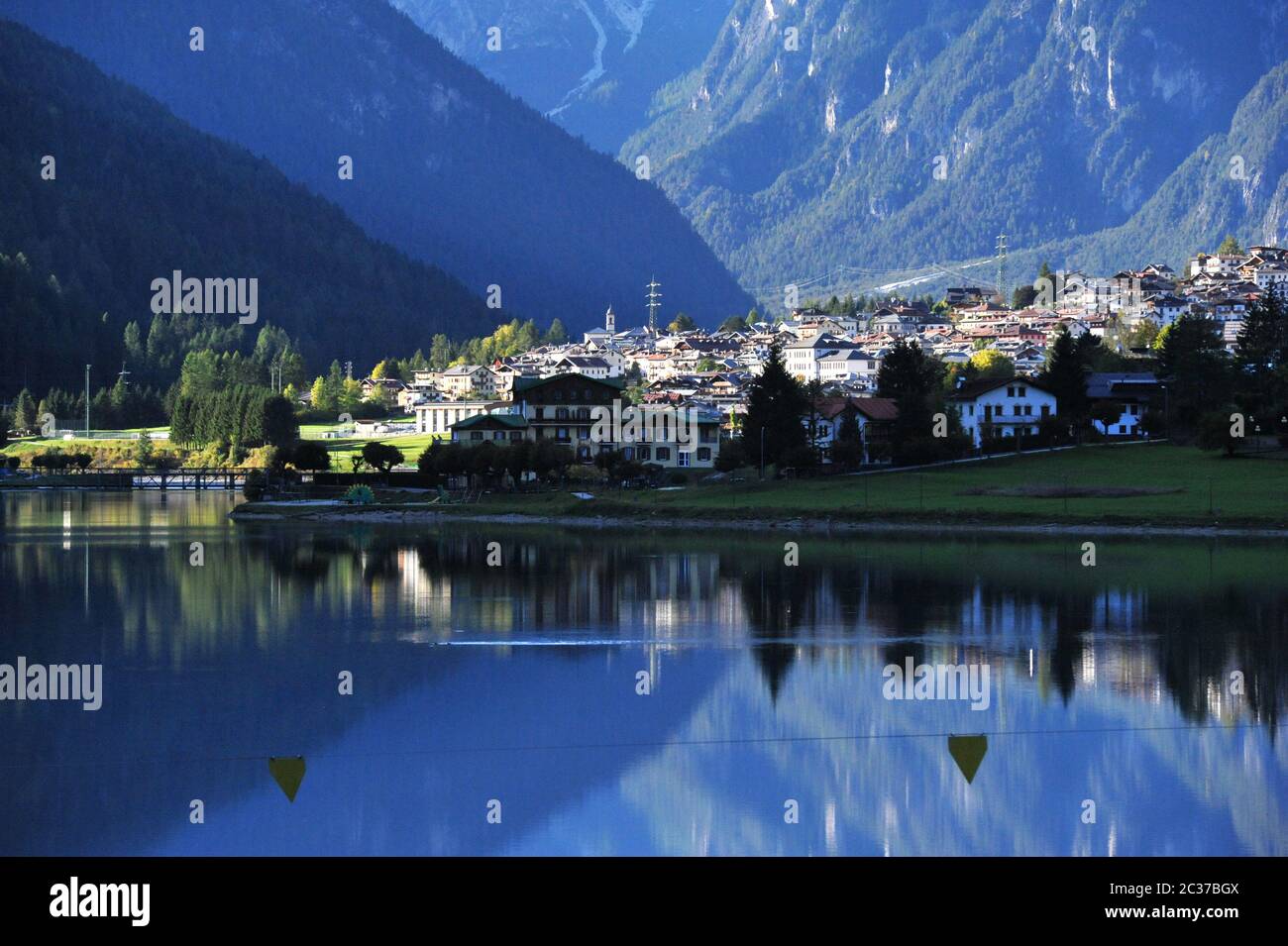 Lago di Santa Caterina in Italy Stock Photo