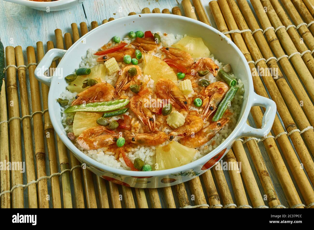 Baked Spanish risotto Stock Photo Alamy