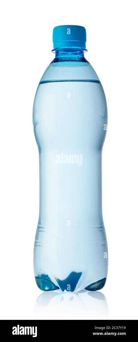 Bottle of mineral water isolated on white background Stock Photo - Alamy