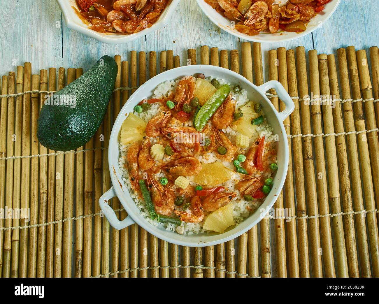 Baked Spanish risotto Stock Photo Alamy