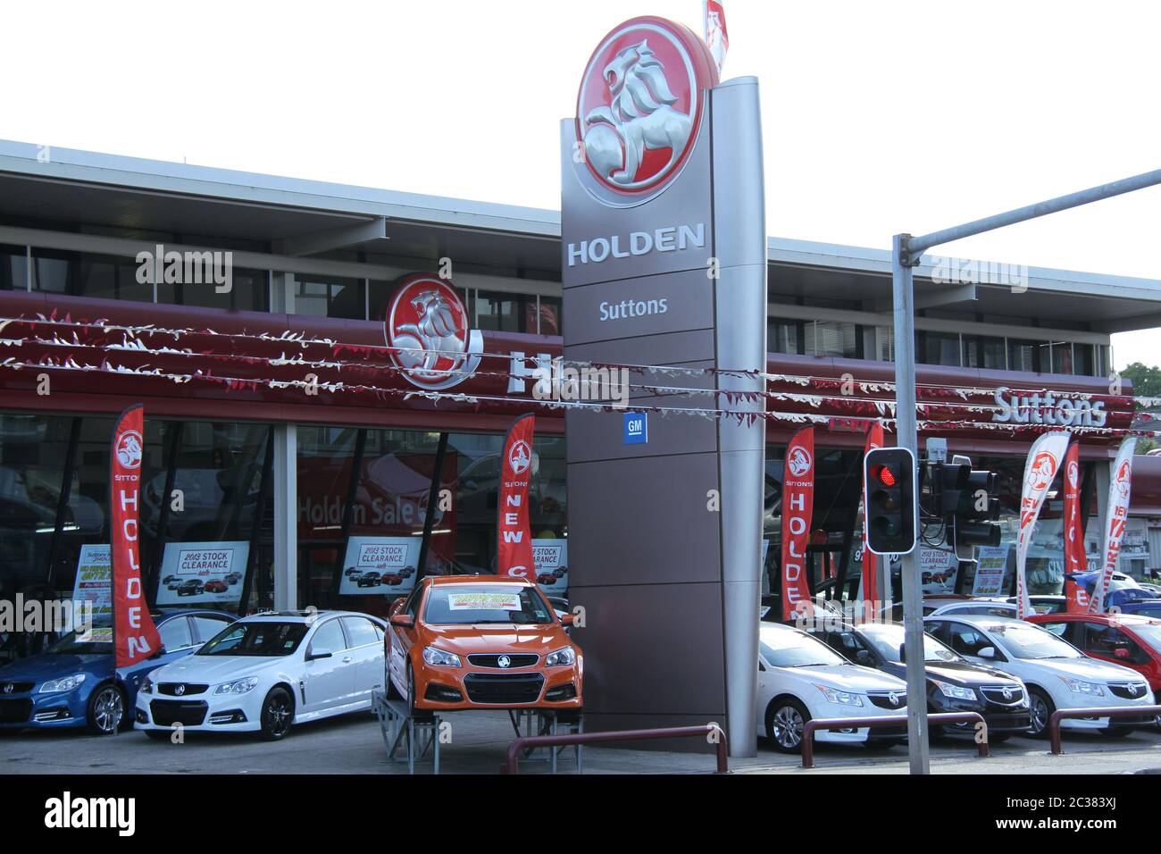 Holden Suttons car dealership at 112 Parramatta Road, Homebush, western
