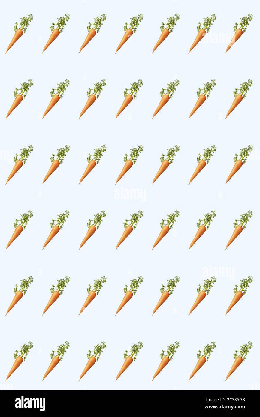 Vegetables pattern from natural organic carrot root Stock Photo - Alamy