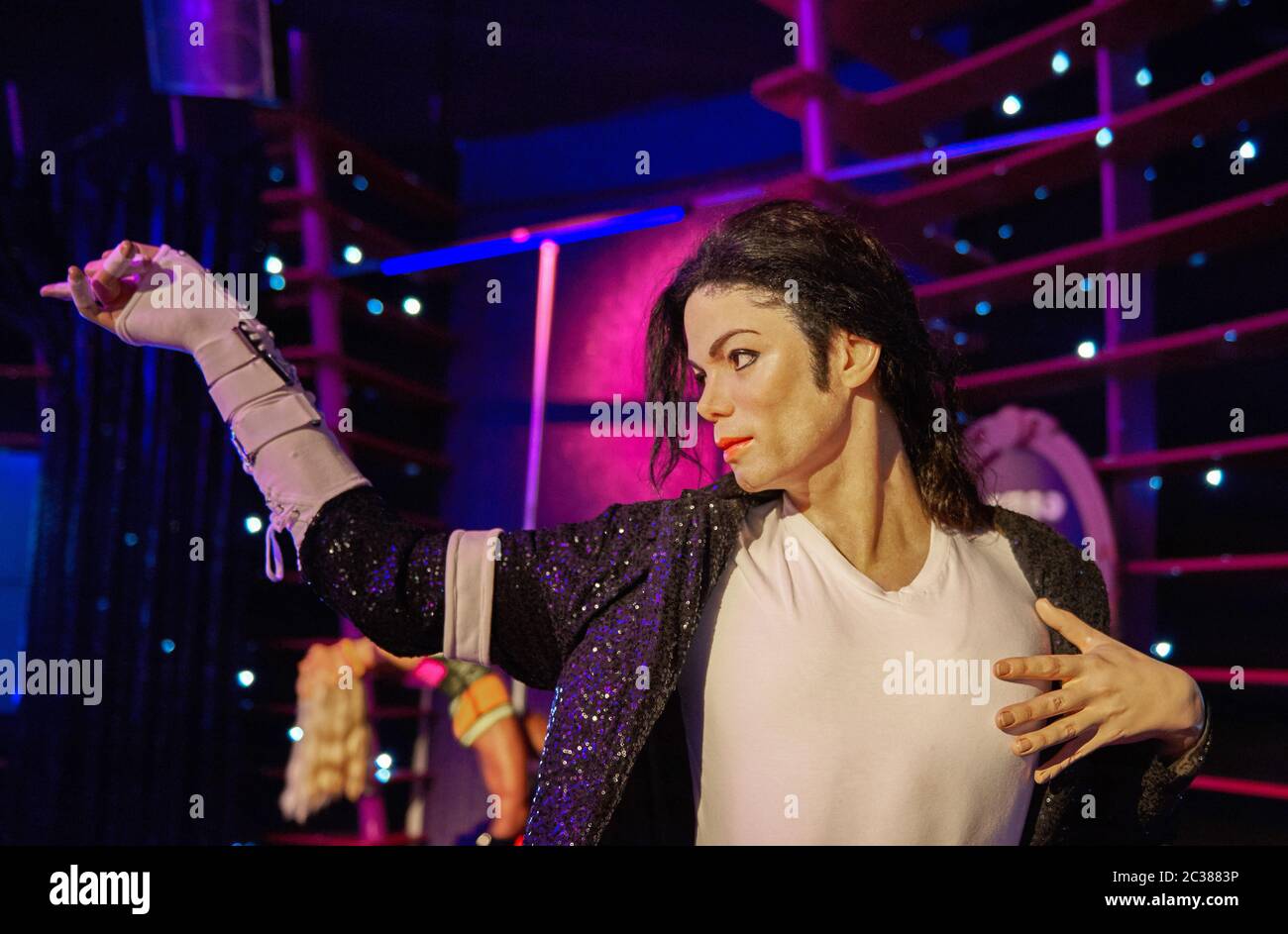 Michael jackson wax figure hi-res stock photography and images - Alamy