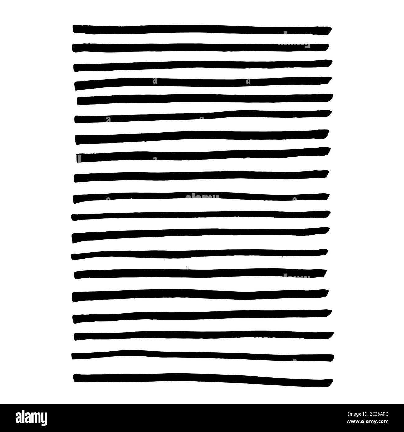 Black marker lines.Striped background. Vector illustration Stock Photo