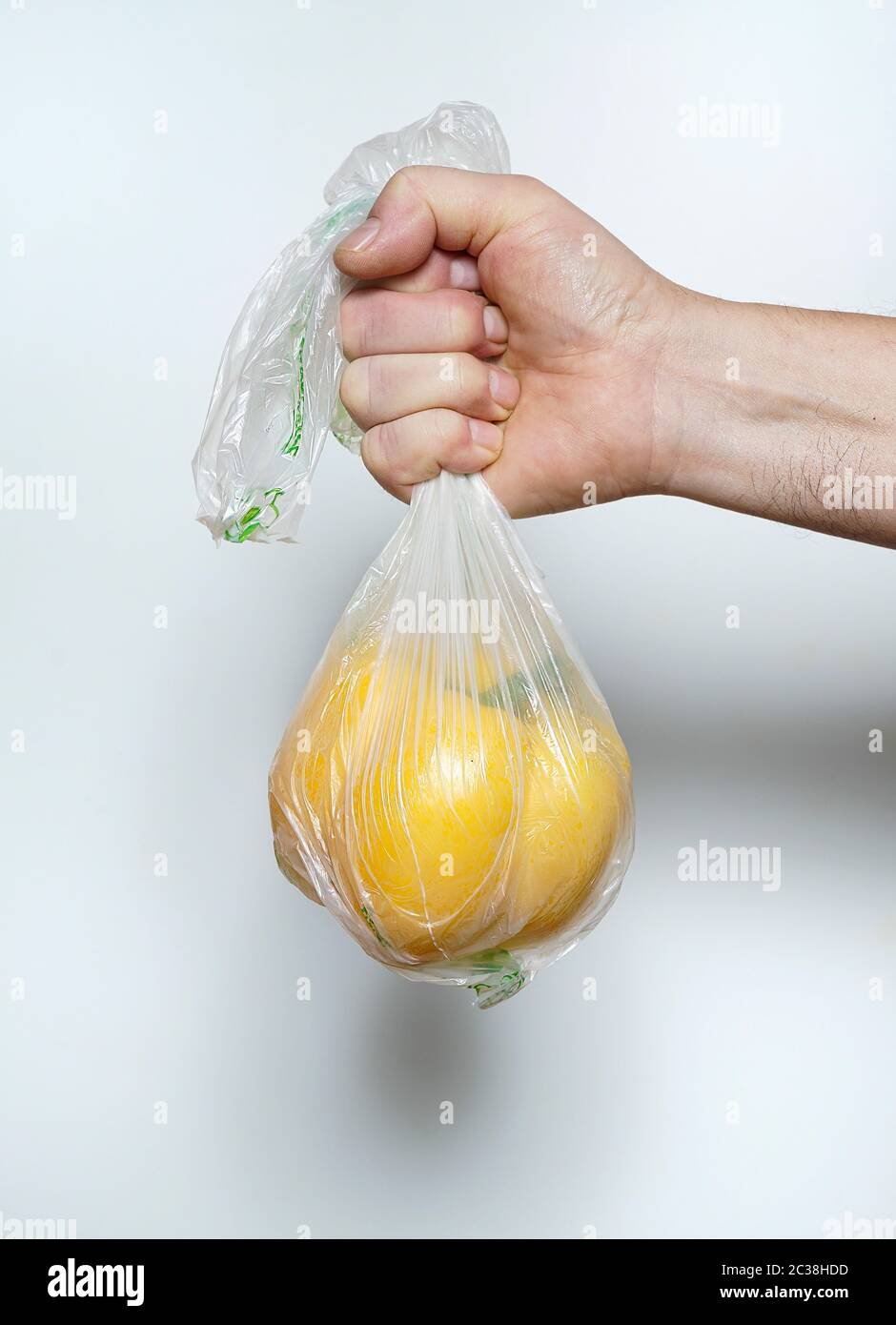Download A Yellow Pepper In A Plastic Bag Stock Photo Alamy Yellowimages Mockups