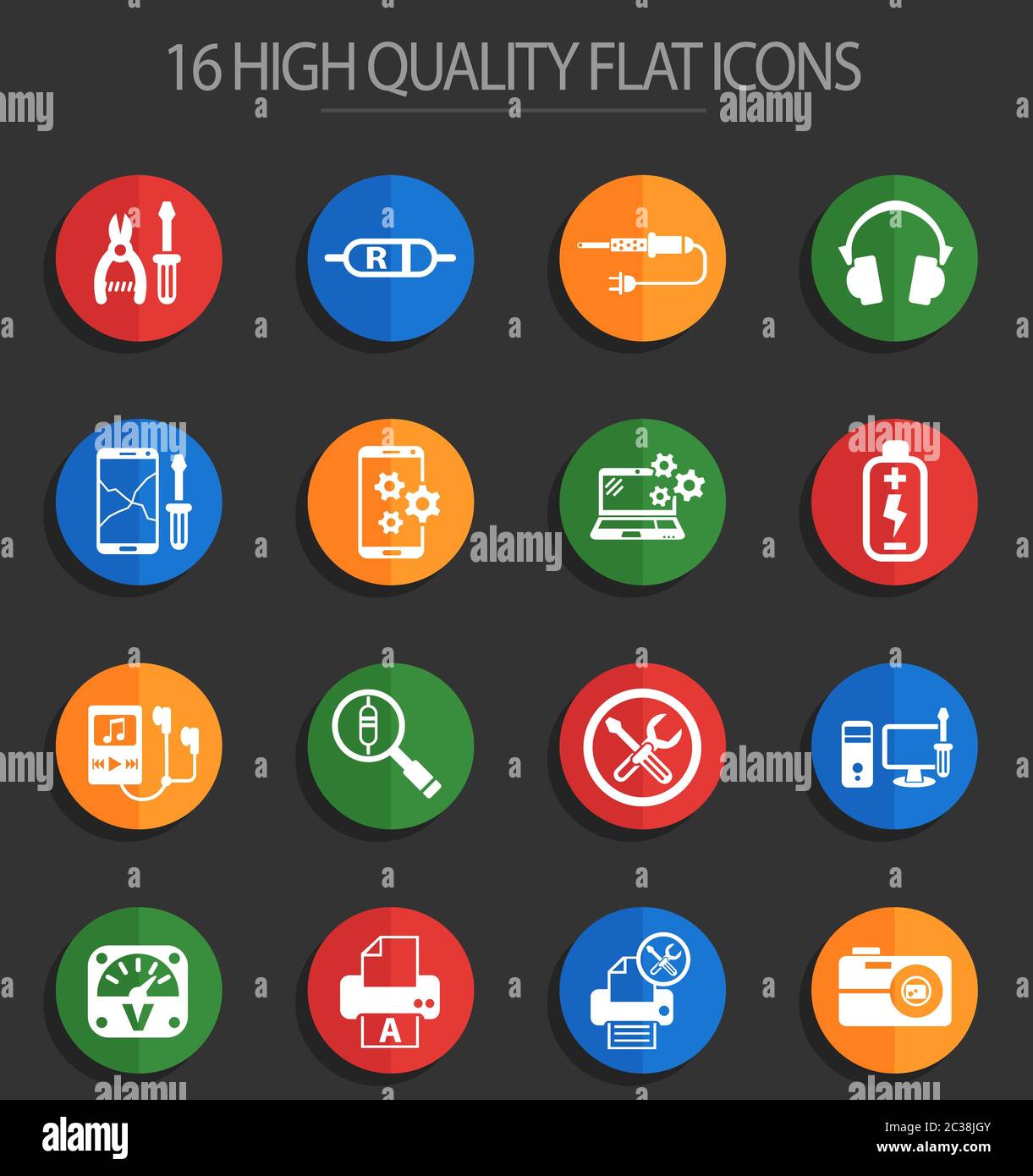 Grounding icon hi-res stock photography and images - Alamy