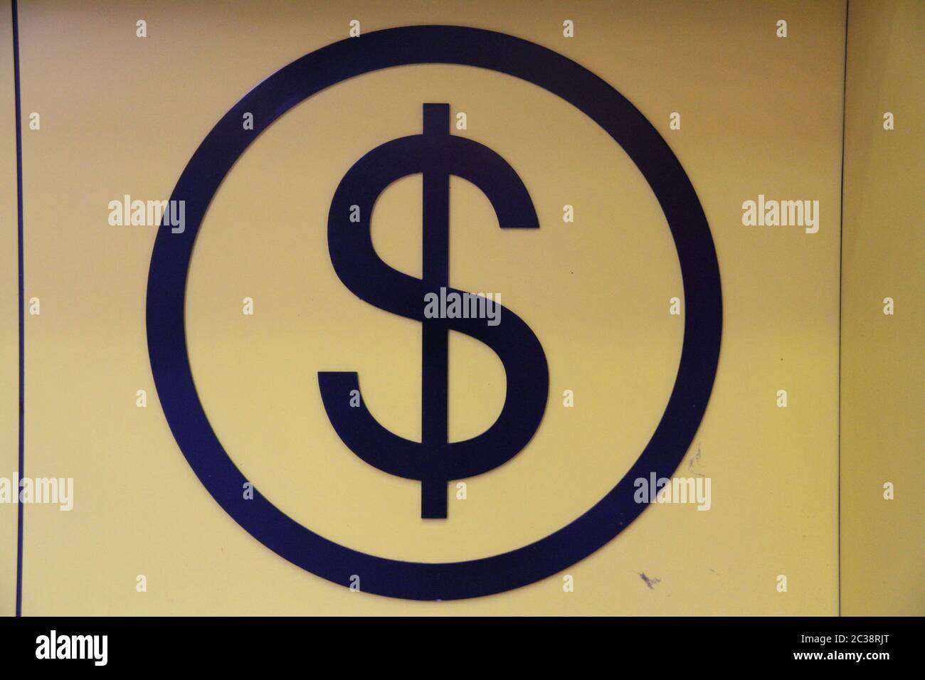 Foreign Exchange at Commonwealth Bank of Australia (CBA) on Market Street in Sydney Stock Photo