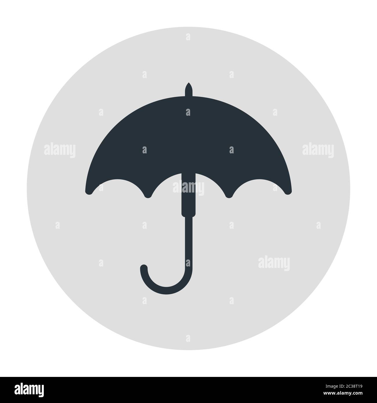 Umbrella icon. Rain protection symbol. Stock Vector illustration Stock ...