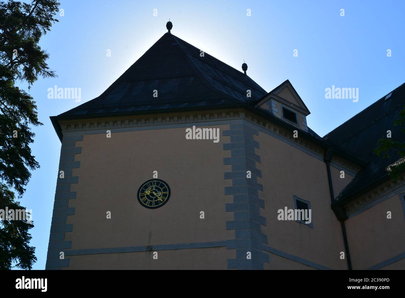 Greinburg Castle Stock Photo