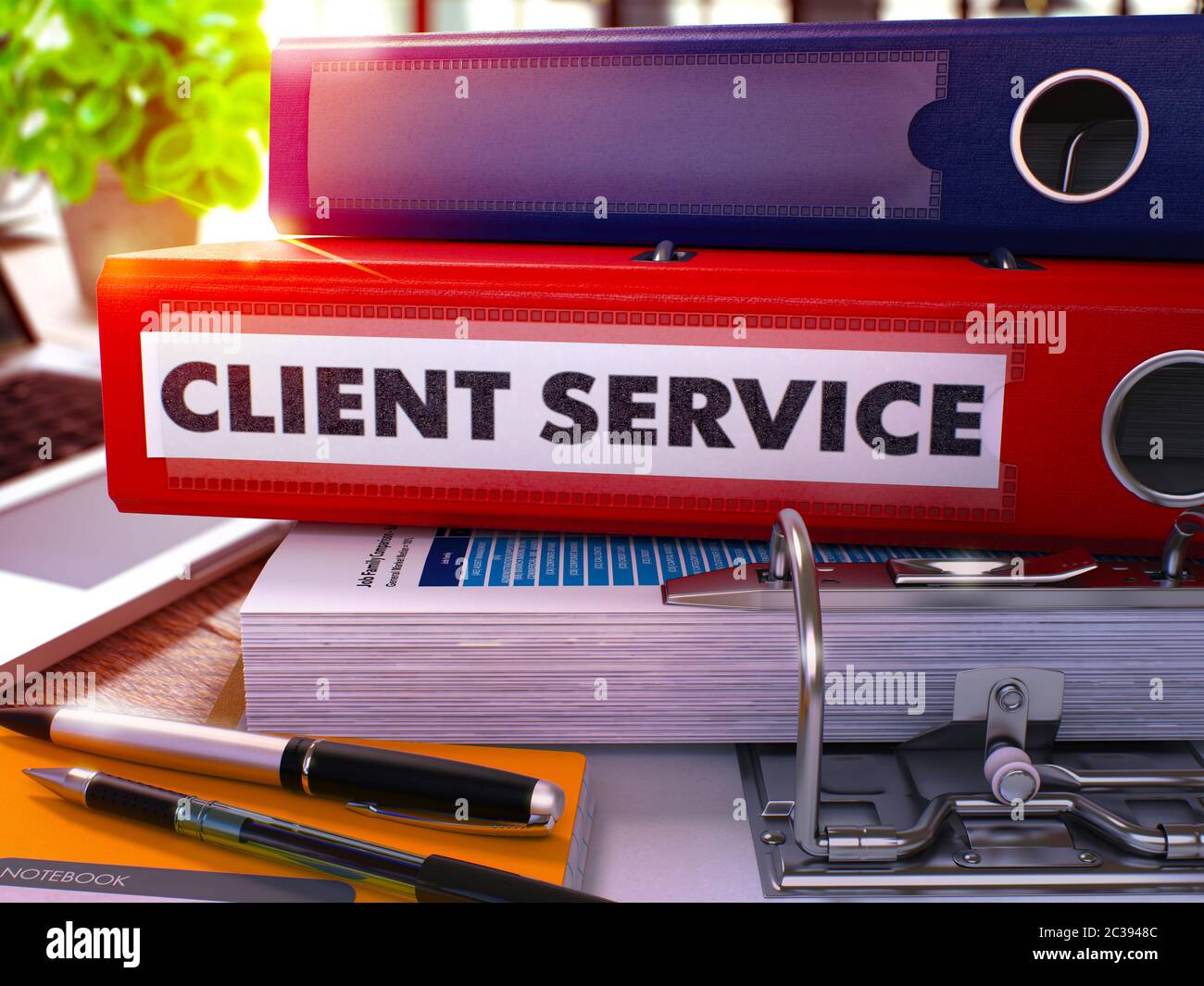 Client files yellow folder hi-res stock photography and images - Alamy