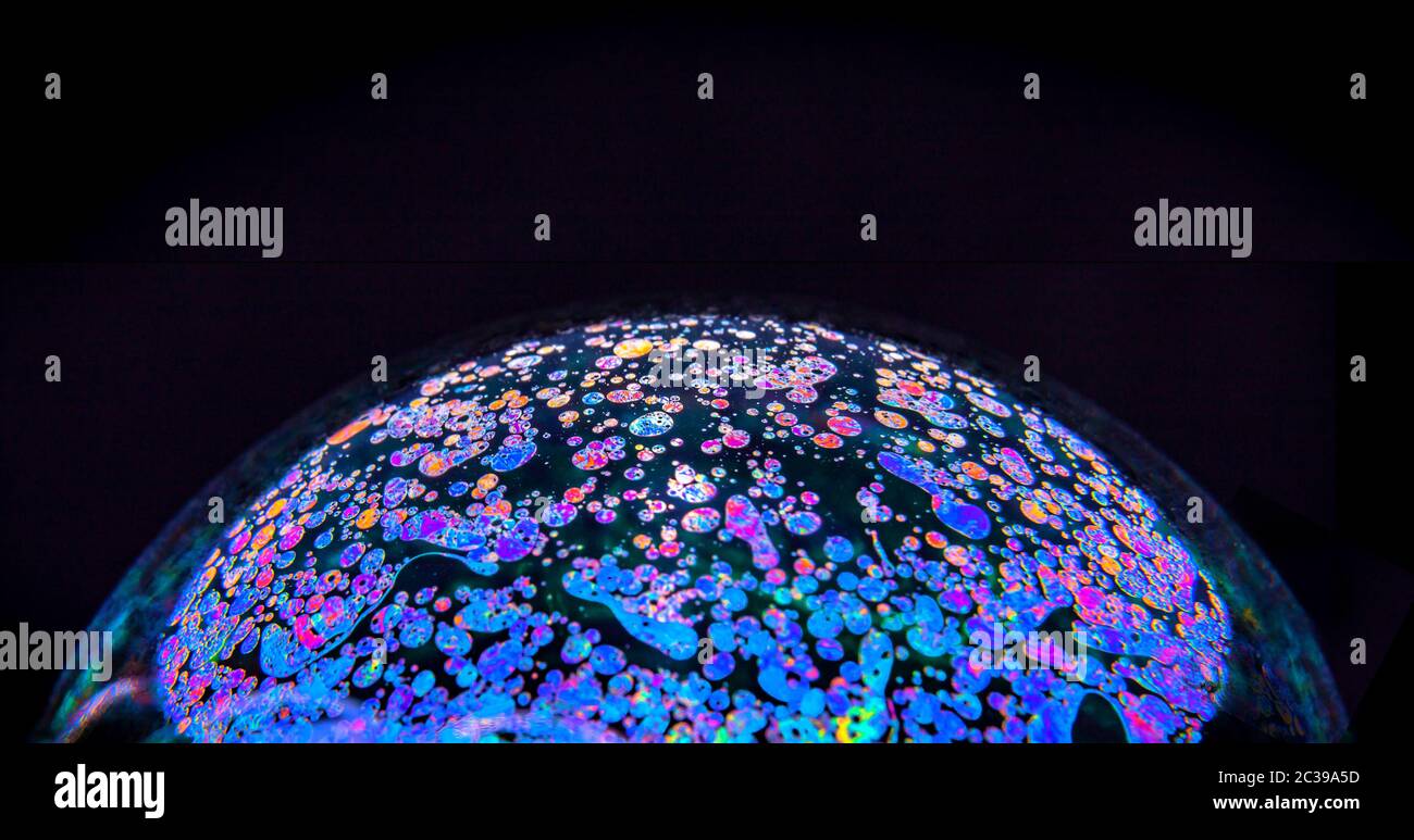 Soap bubble patterns hi-res stock photography and images - Alamy