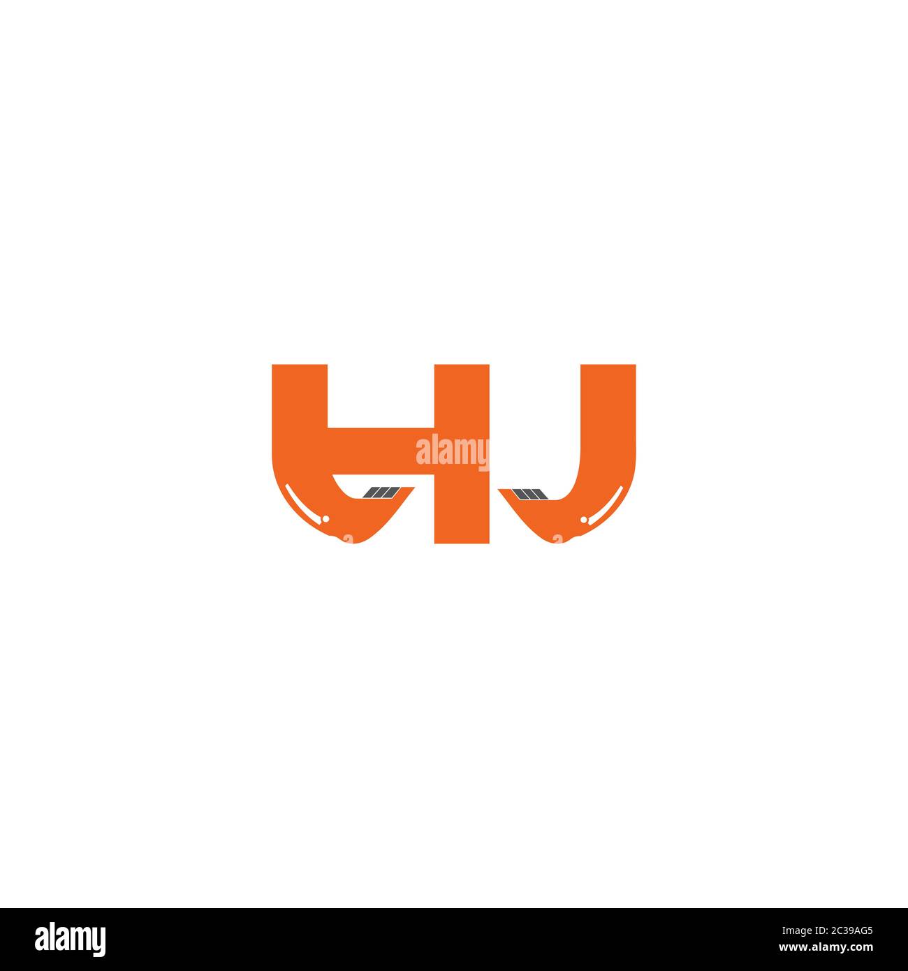 Letter HJ logo with Luxury Gold template. Elegance logo vector template. 14048688 Vector Art at ...