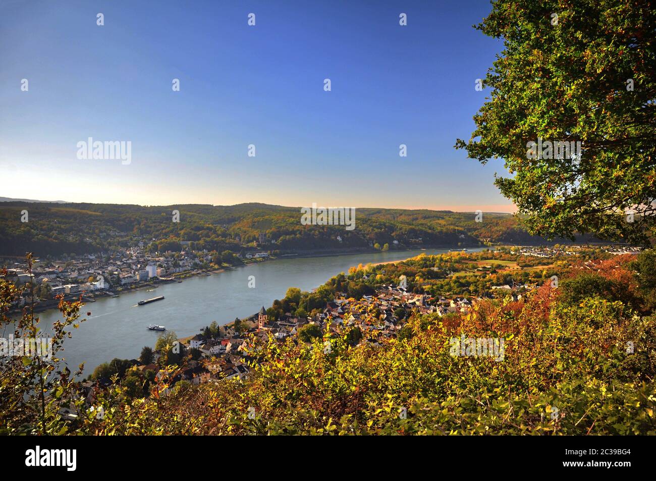 Rhineland by Linz Stock Photo - Alamy