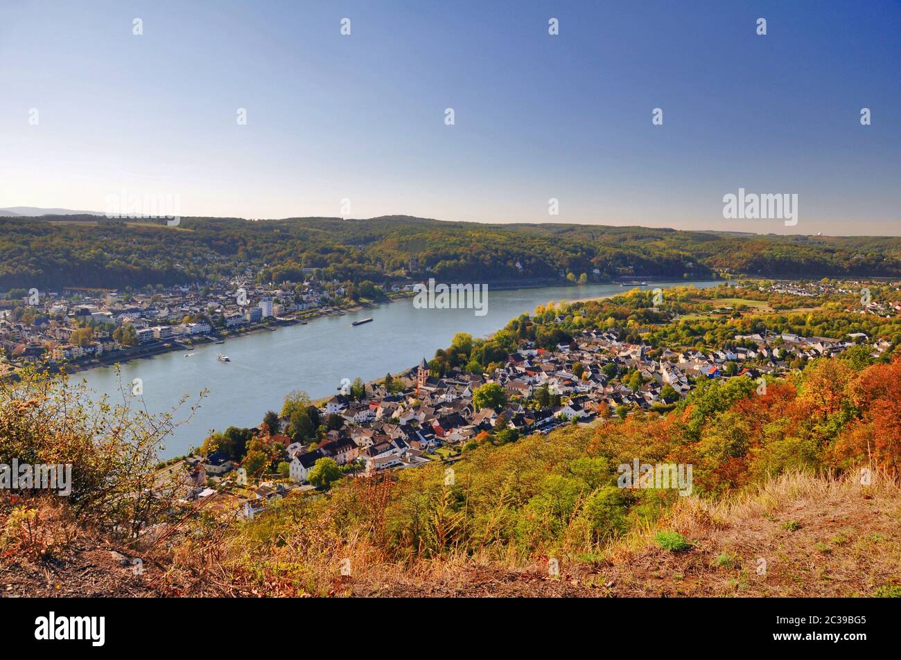 Rhineland by Linz Stock Photo - Alamy
