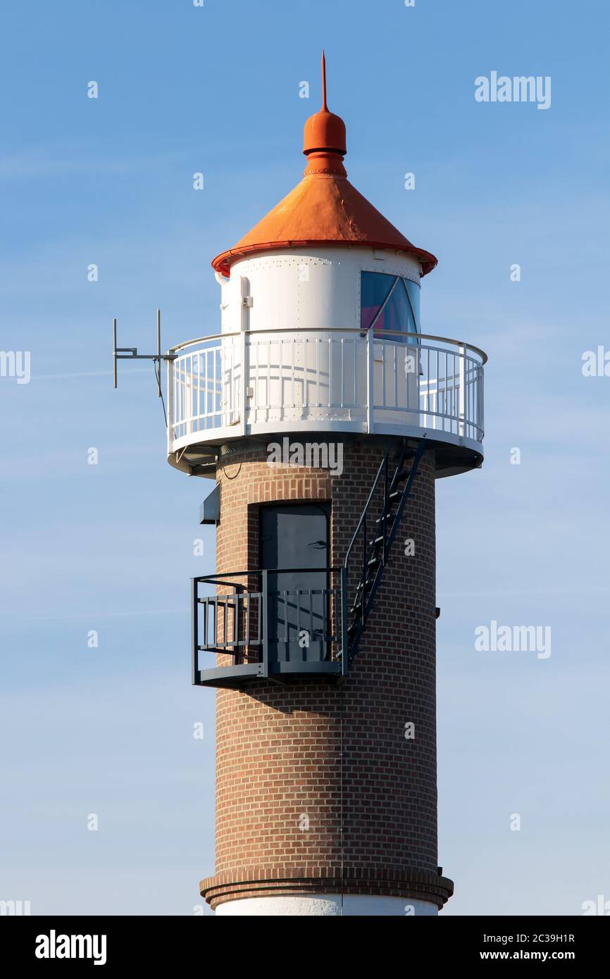 Lighthouse 002. Poel Island Stock Photo