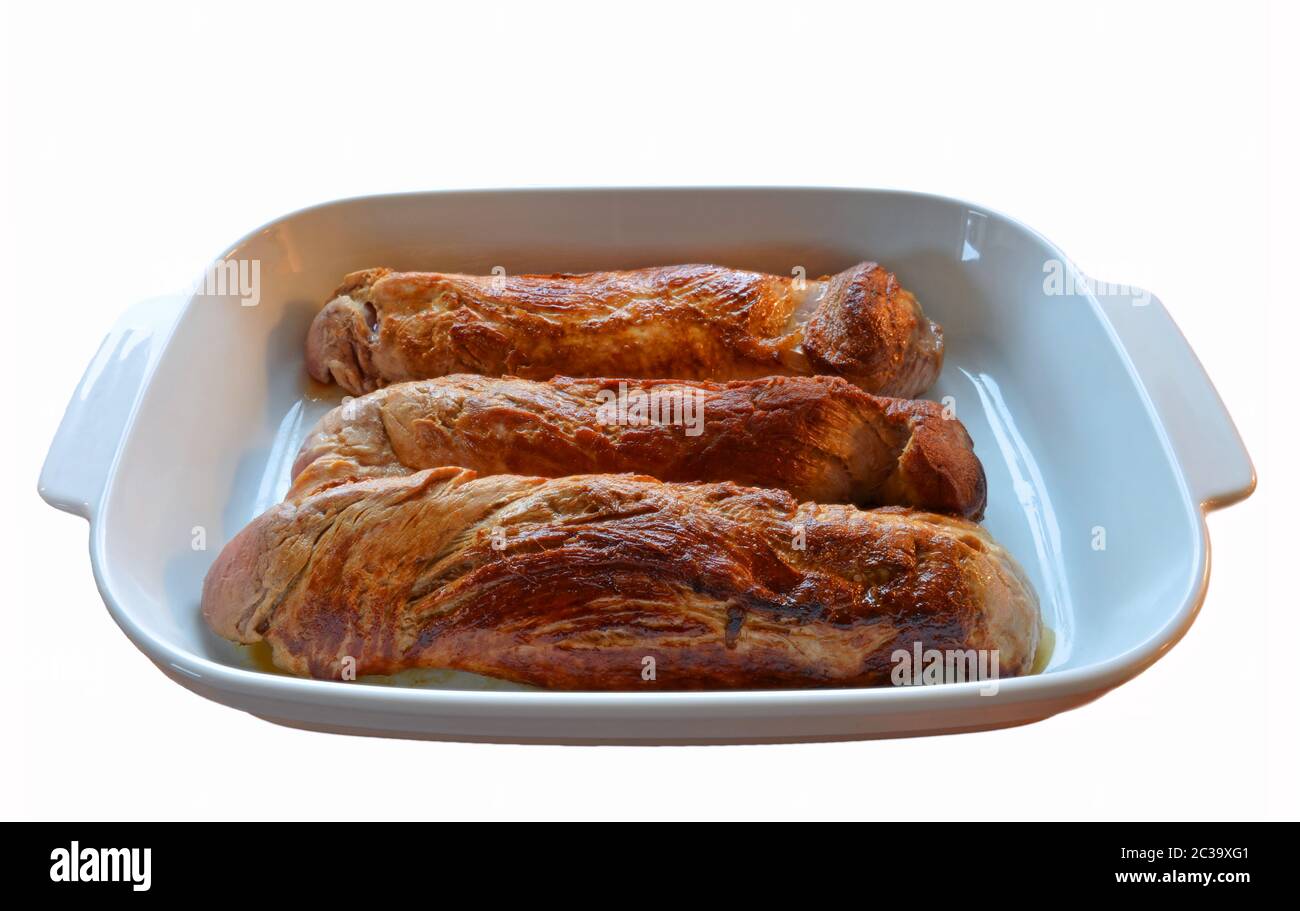 fried pork fillet Stock Photo Alamy