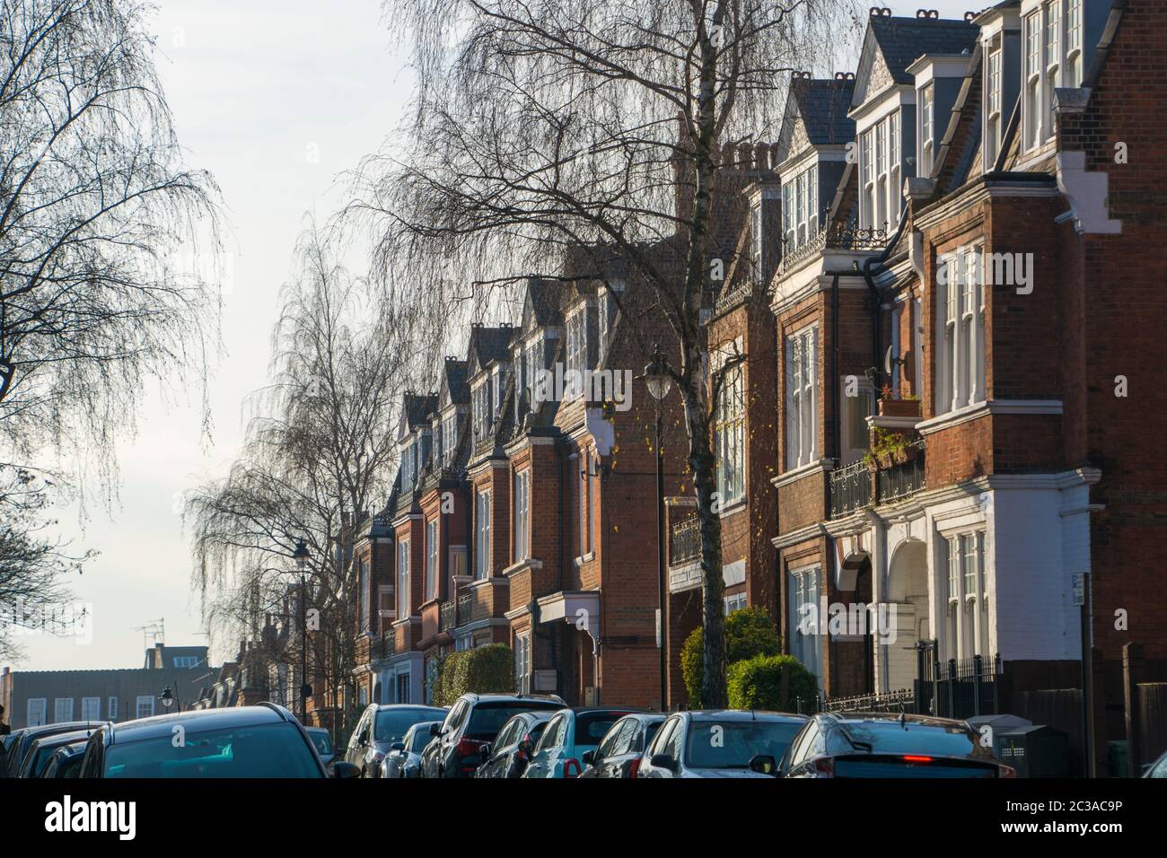 Old Houses In Hampstead High Resolution Stock Photography and Images