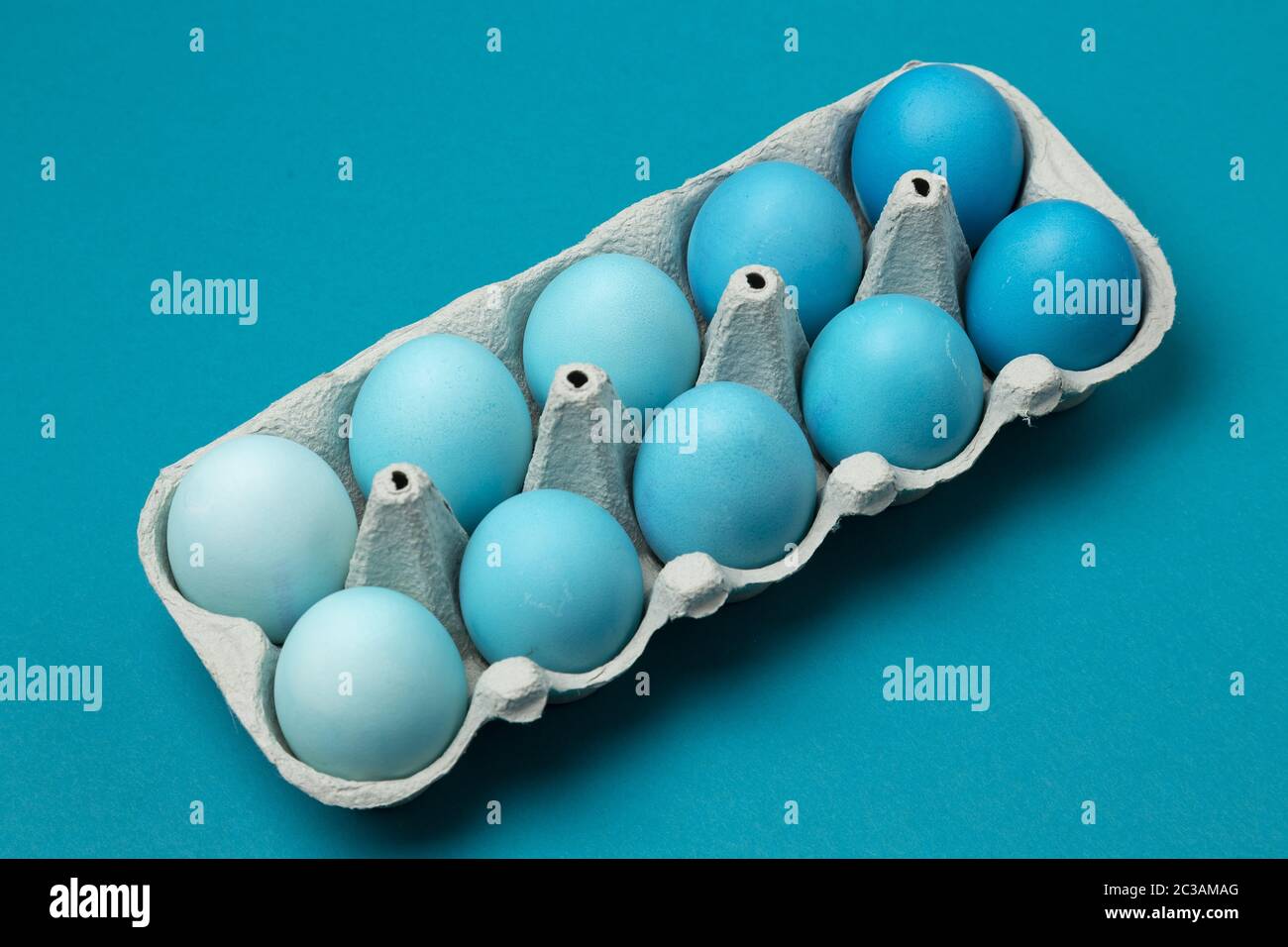gradient easter eggs Stock Photo Alamy