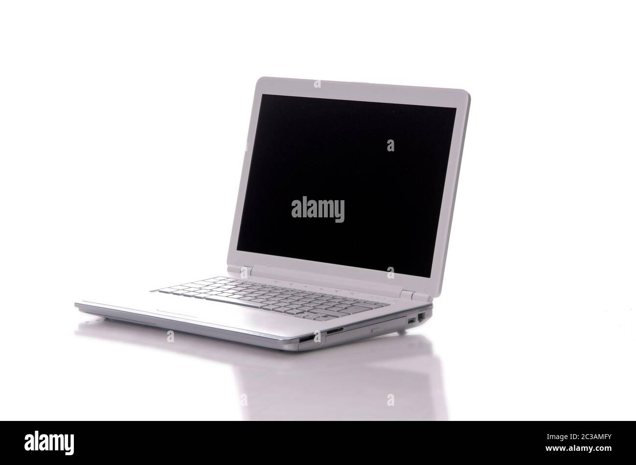 a personal computer isolated on white background Stock Photo - Alamy