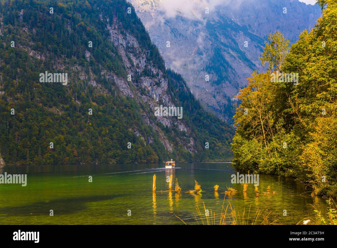 Lake with the cleanest water in Germany Stock Photo Alamy