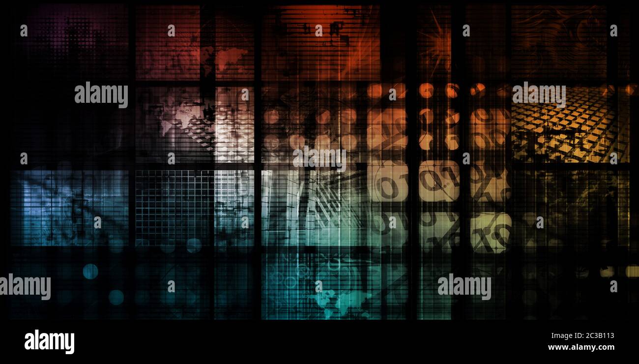 Dark Web Used for Dangerous Purposes Stock Photo