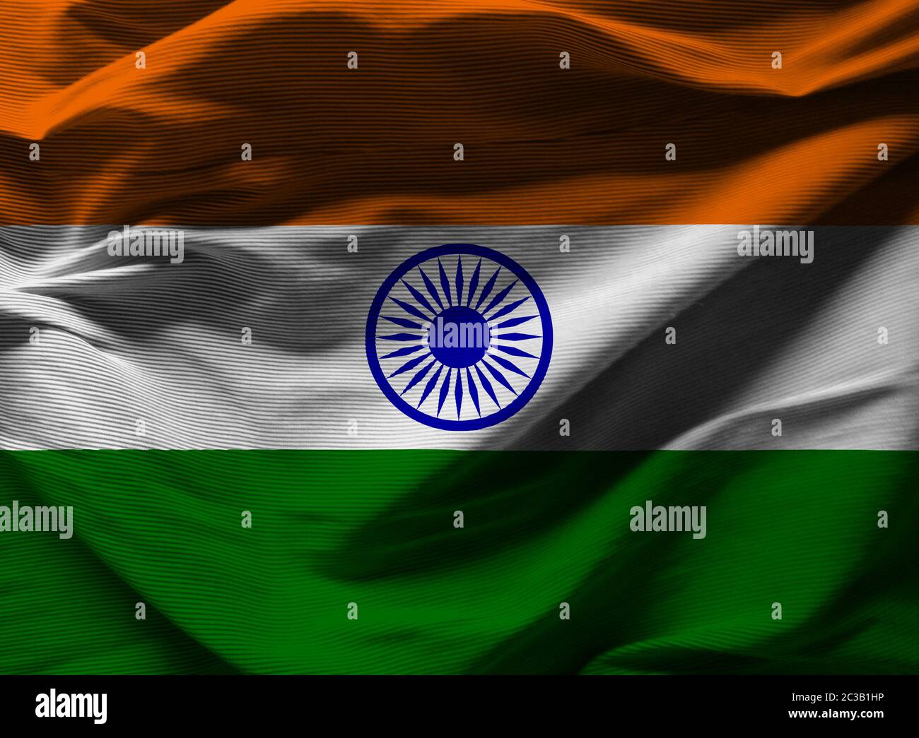 india flag with texture on a background Stock Photo - Alamy