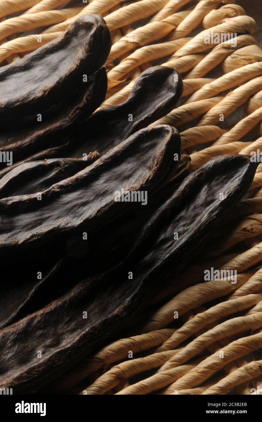 Dried carob pods hires stock photography and images Alamy