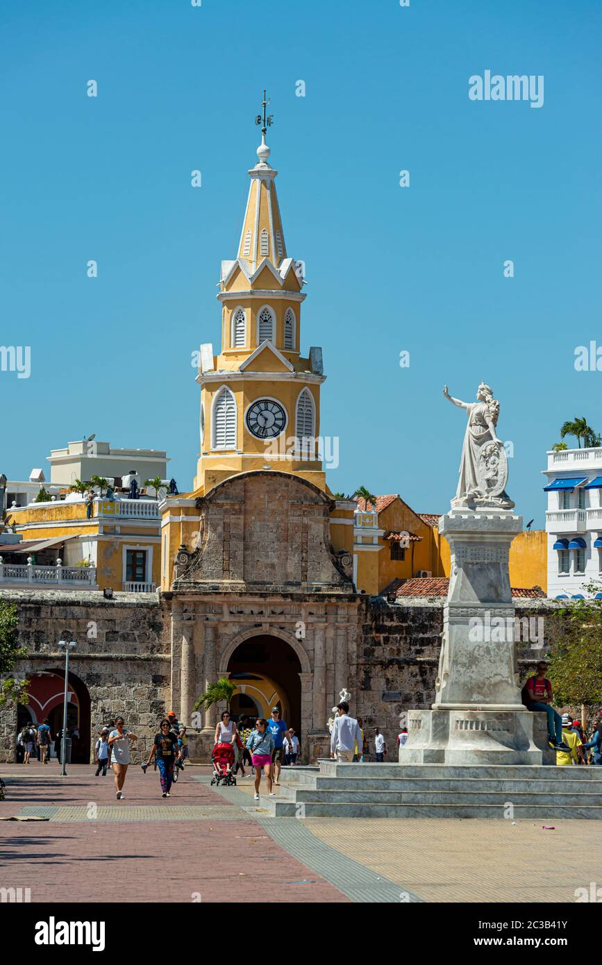 Cartagena Das Indias, Bolivar, Colombia Stock Photo - Alamy