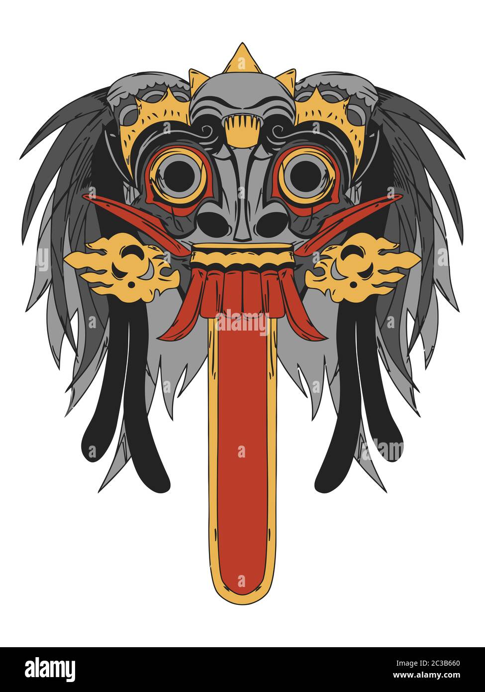 Masked Ritual Bali Balinese Mask Meaning