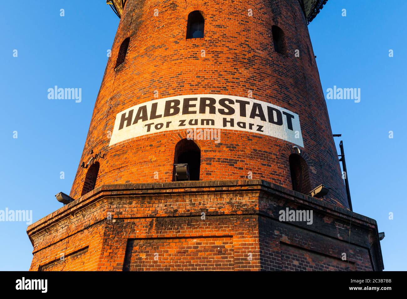 Impressions from Halberstadt water tower Stock Photo - Alamy