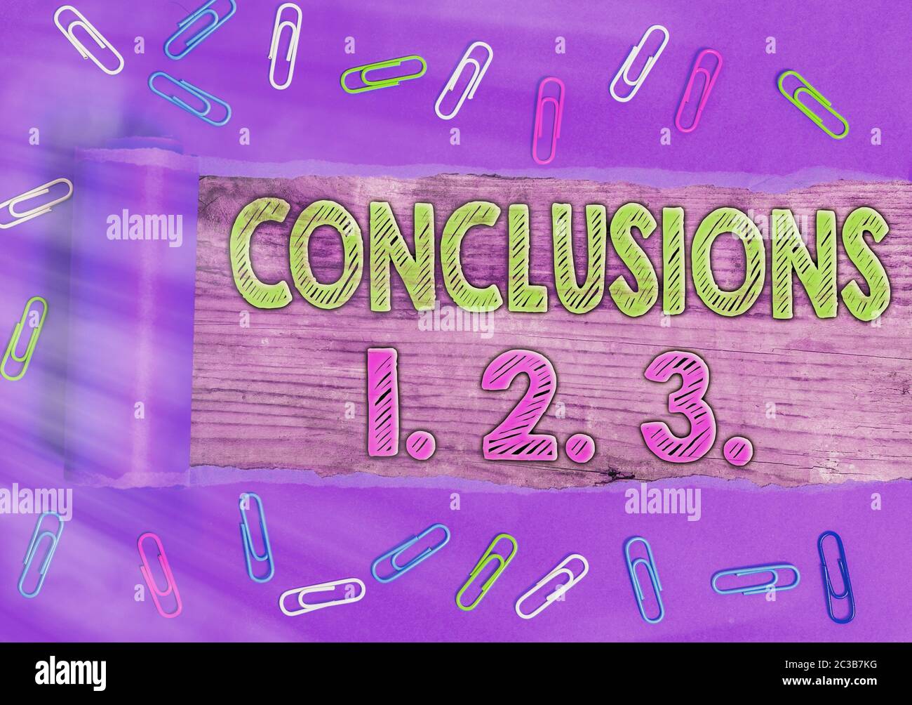 Conclusion Numbers Word writing text Conclusions 1. 2. 3.. Business photo showcasing Lists ...