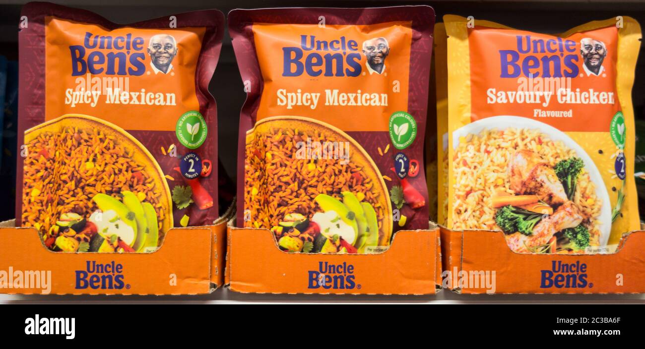 Uncle Ben's Rice Mars the owners of Uncle Ben’s rice is to scrap the image of Frank Brown the