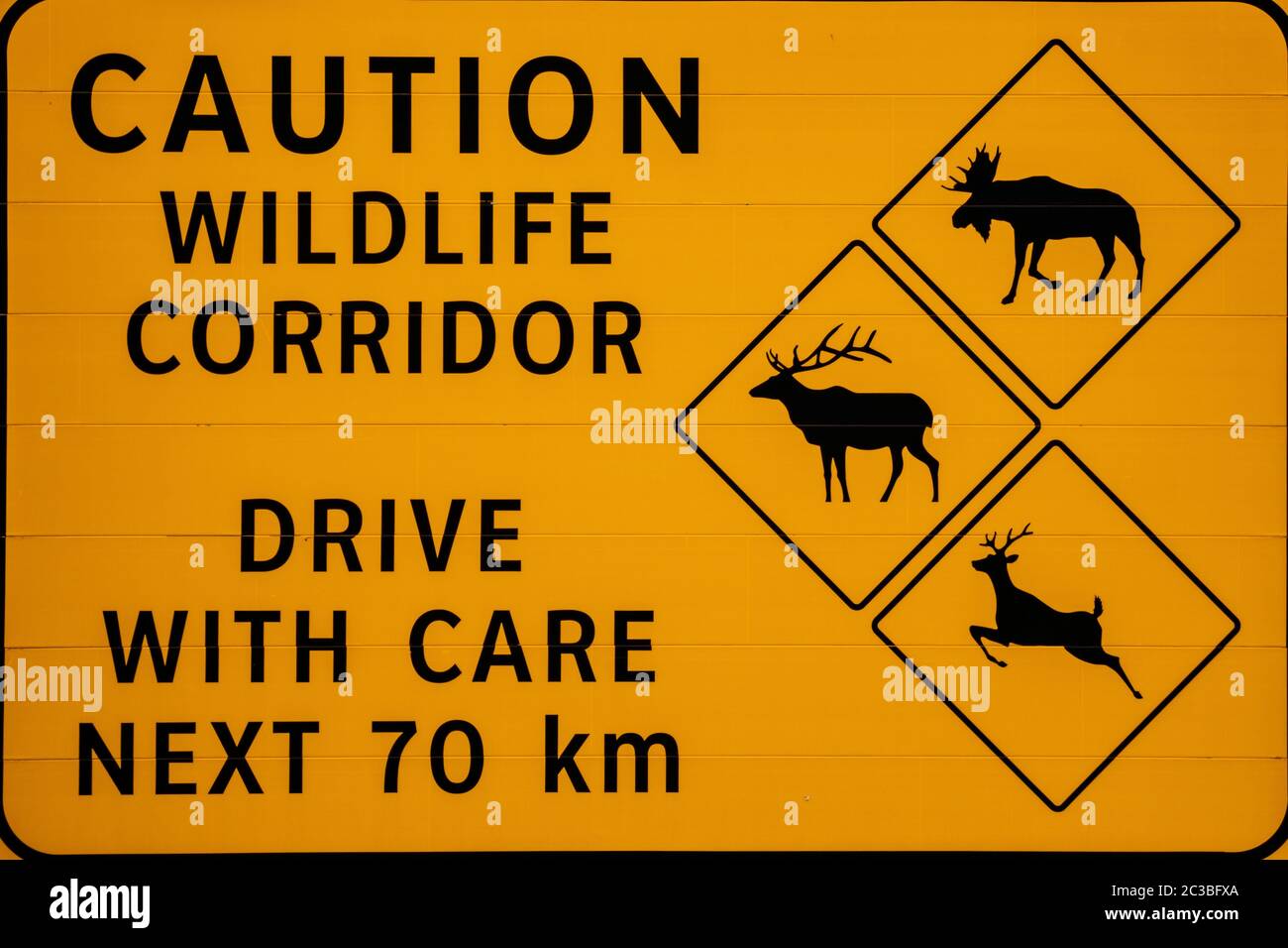 https://c8.alamy.com/comp/2C3BFXA/warning-sign-of-wildlife-in-canada-2C3BFXA.jpg