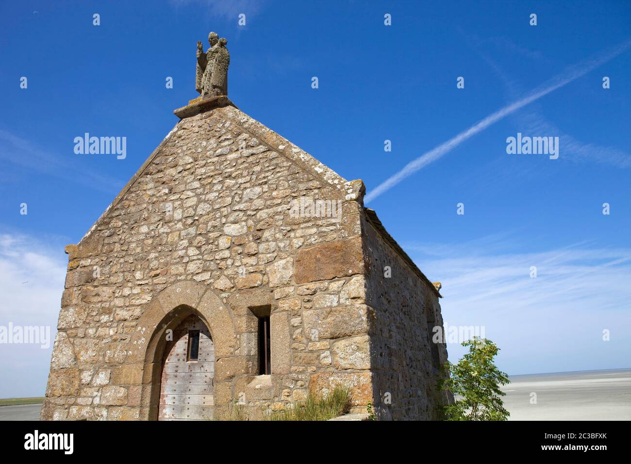 Saint Aubert Chapel, in Mont Saint Michel, France Stock Photo Alamy